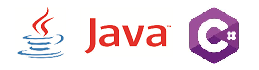Java and C Sharp Logo
